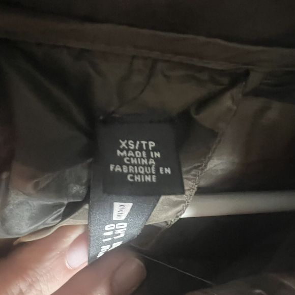 Design Lab Lord & Taylor women's XS Down Packable Puffer jacket camouflage - Picture 6 of 6